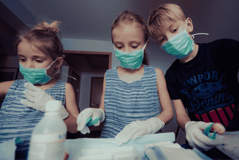  kids performing practical-image